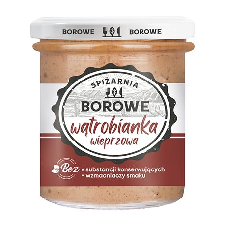Wątrobianka wieprzowa Spiżarnia Borowe 460g widok 1