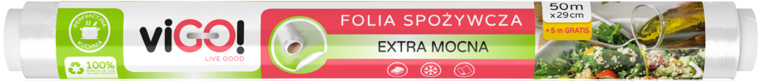 Folia spożywcza Vigo! 50+5m gratis widok 1