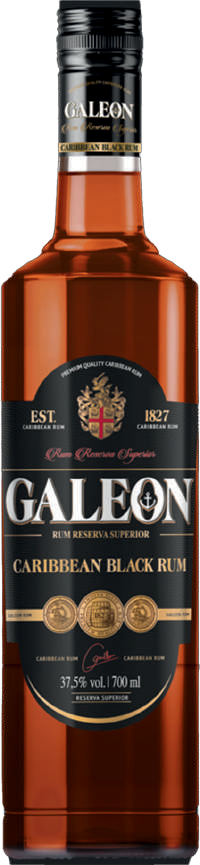 Rum Galeon Black 0,7l 37,5% widok główny