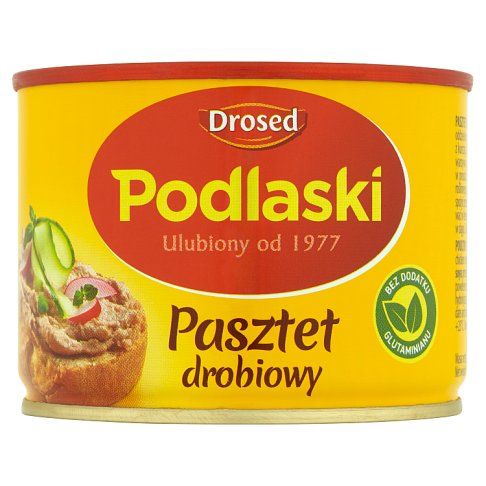 Pasztet drobiowy podlaski Drosed 195g widok 1