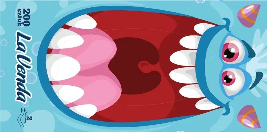 Chusteczki hig. Lavenda 2w 200szt. widok 1