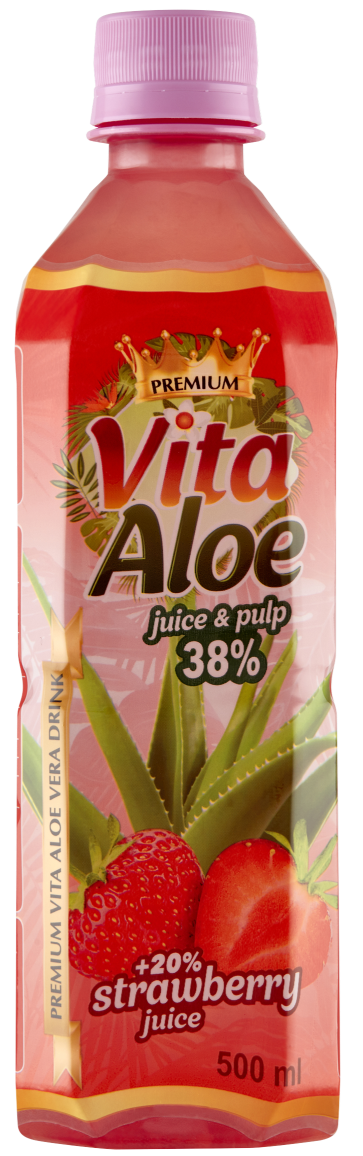 Napój Aloesowy Truskawka Vita Aloe 0,5l widok 1