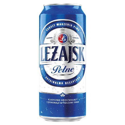 Piwo Leżajsk 0,5l 5,2% puszka widok 1