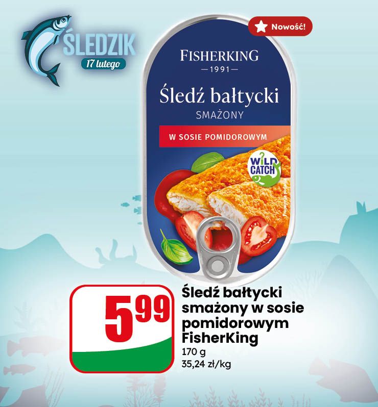 Śledzik tylko z DINO!