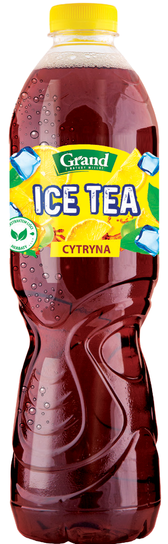 Napój herbaciany cytrynowy Ice Tea Grand 1,5l widok główny