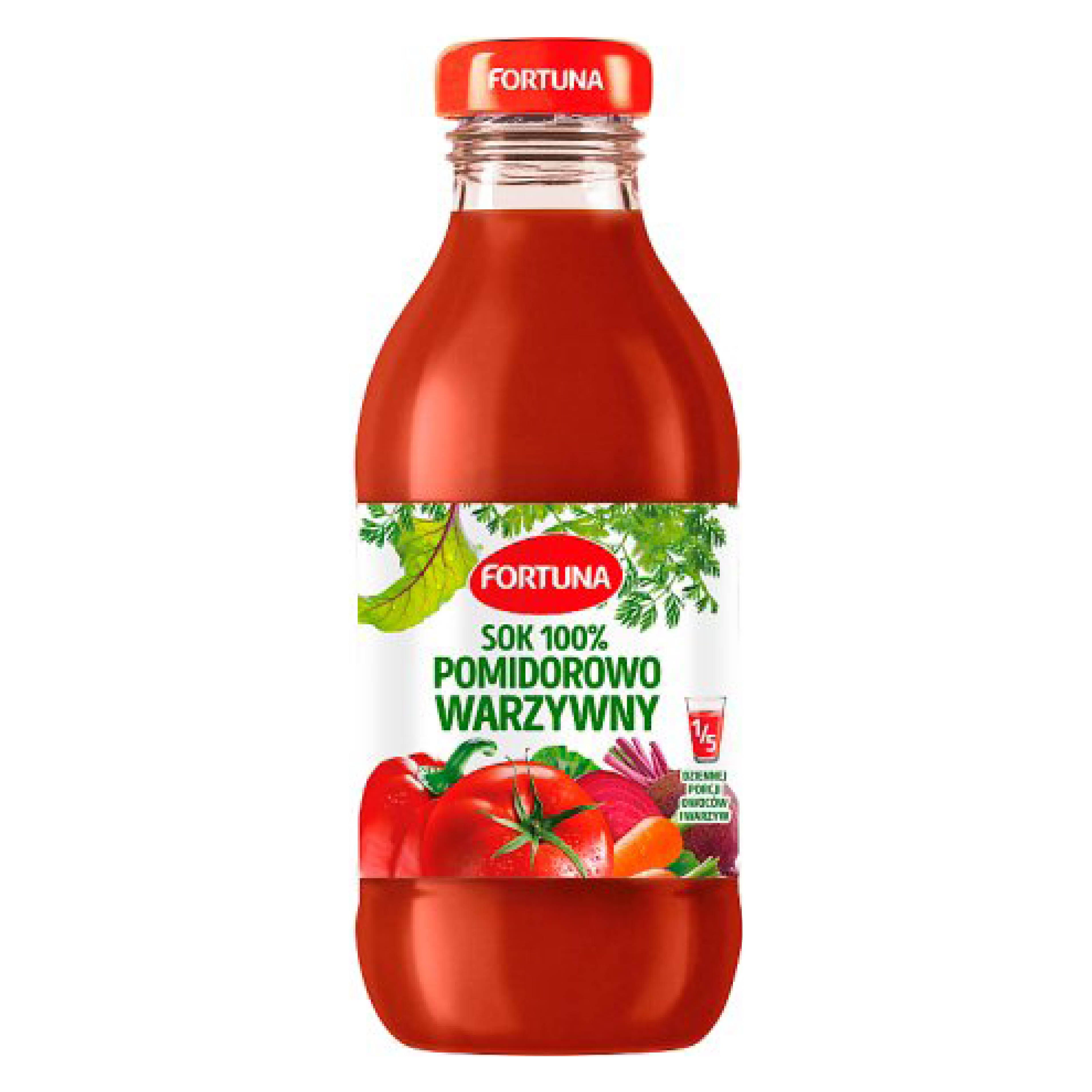 Sok pomidorowo warzywny Fortuna 300ml widok 1