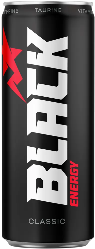Napój energetyczny Black 250ml puszka widok główny