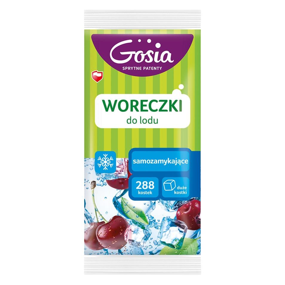 Woreczki do lodu samozamyk. Gosia 288 kostek mix widok 1