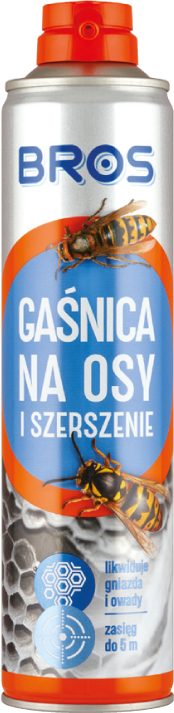 Gaśnica na osy i szerszenie Bros 300ml widok główny 