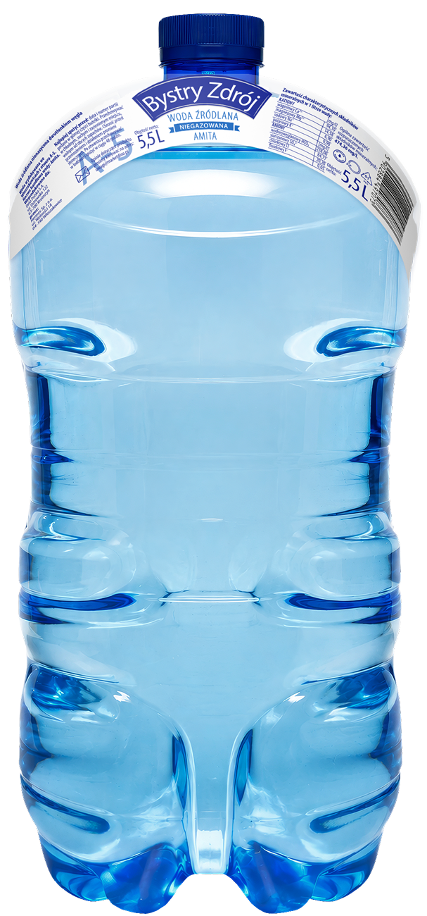 Zdjęcie produktu - Woda niegaz. źródlana Bystry Zdrój 5,5l