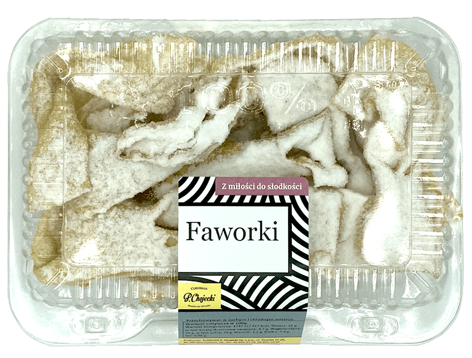 Faworki Chojecki 200g widok 1