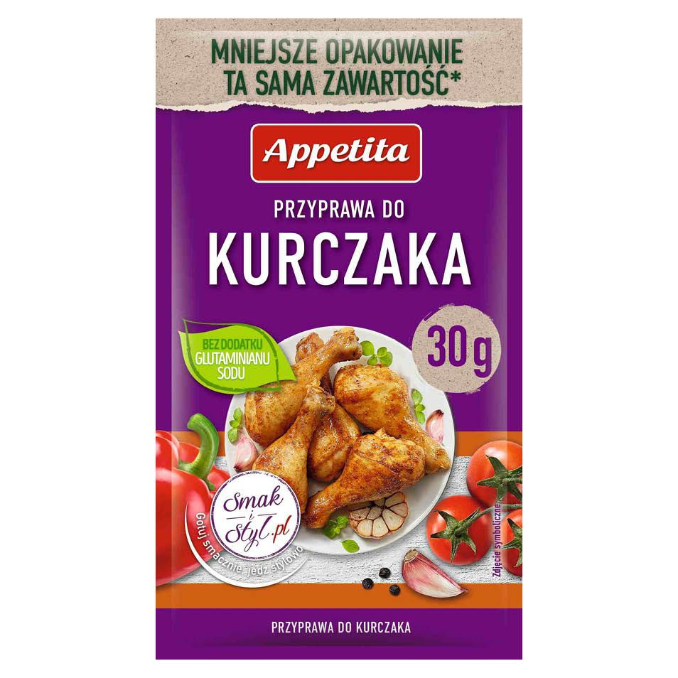 Przyprawa do kurczaka Appetita 30g widok 1