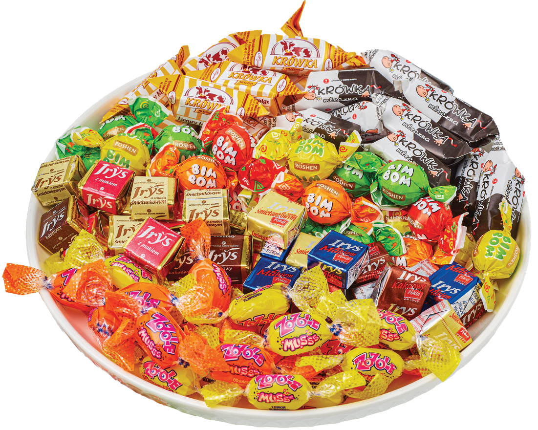 Cukierki Krówka/Boomla/ Zozole/Pszczółka galar 1kg widok 1