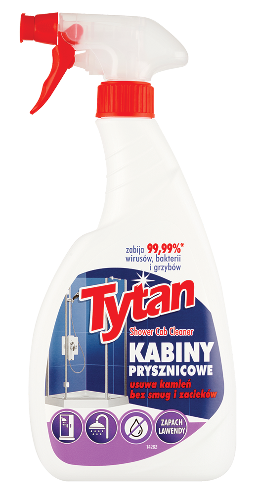 Płyn do mycia kabin prysznicowych Tytan 500g widok 1