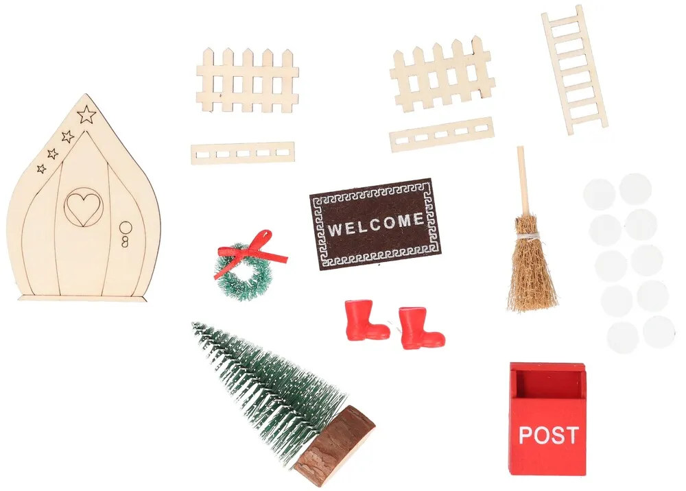 Domek elfa 11 elementów BN25 widok 1