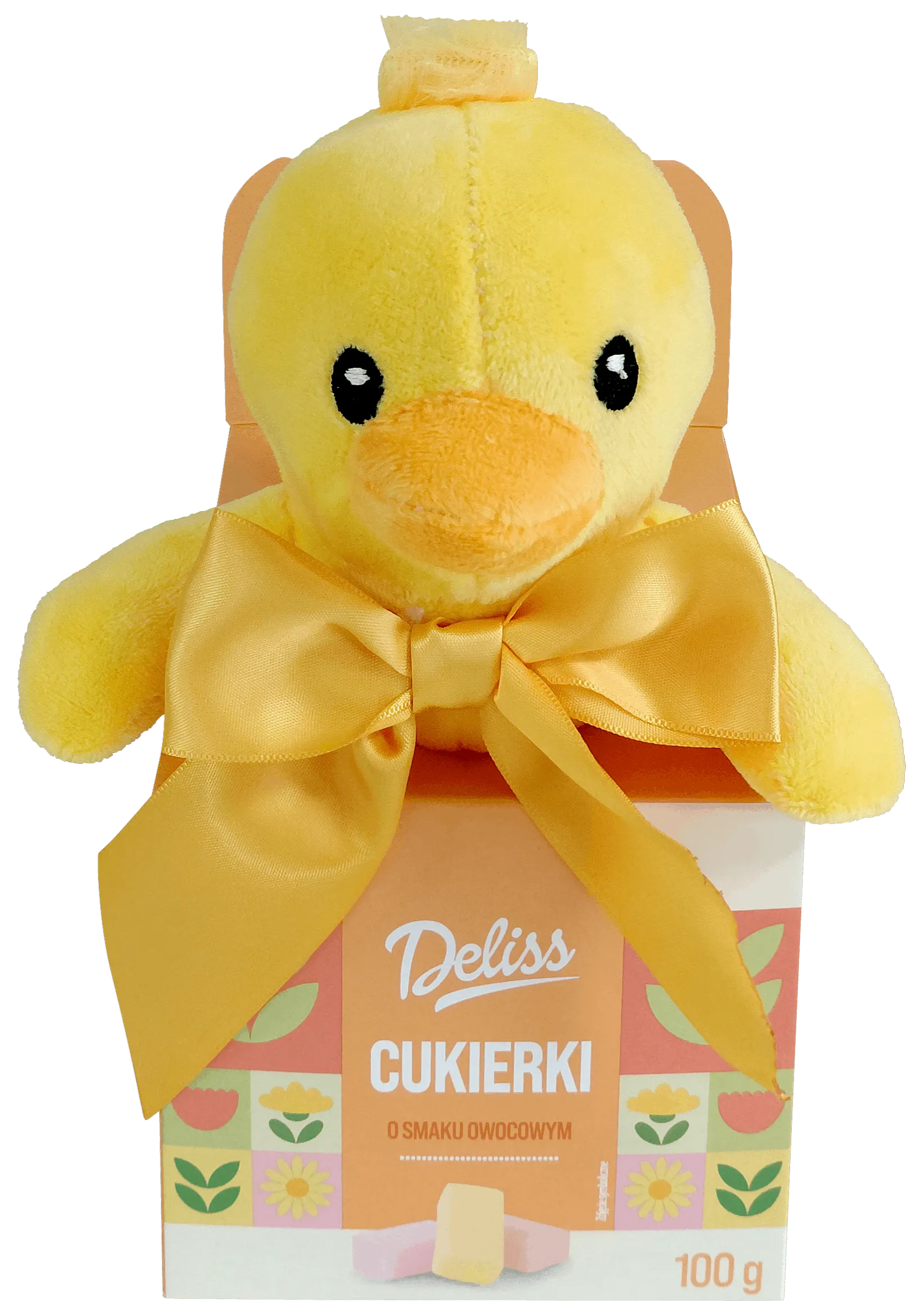 Cukierki owocowe z maskotką Deliss 100g WN26 widok 1