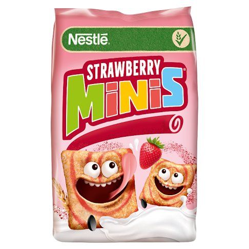 Płatki strawberry Minis 450g widok 1