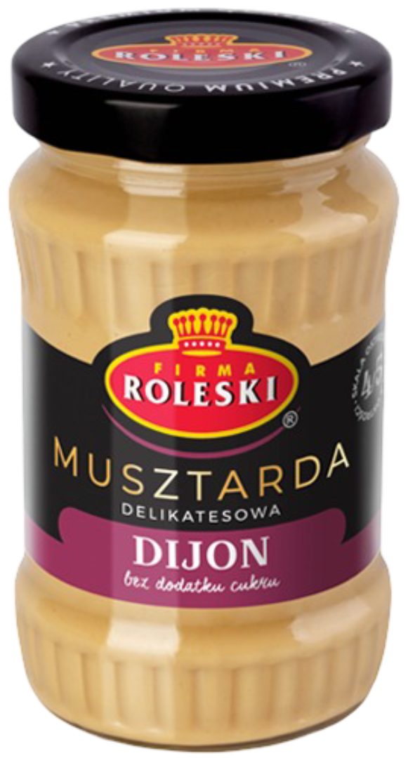 Musztarda dijon Roleski 210g widok główny 