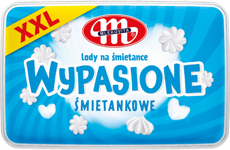Lody Wypasione śmietankowe Mlekovita 2l widok 1