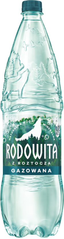 Woda gaz. mineral. Rodowita 1,5l widok główny
