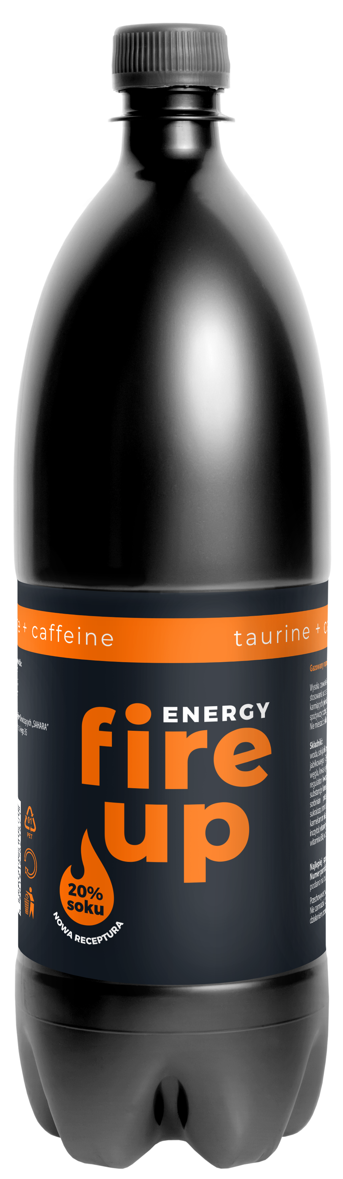 Napój energetyczny Fire Up 1l pet widok główny