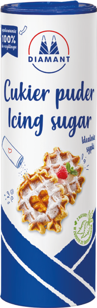 Cukier puder tuba Diamant 250g widok główny 