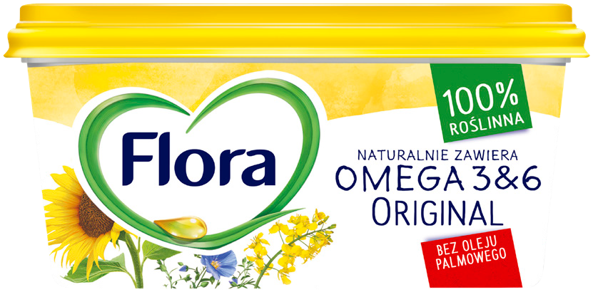 Margaryna Flora 400g widok główny