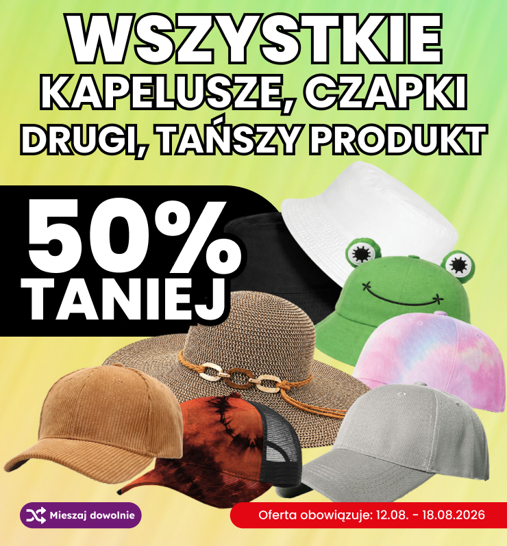 WSZYSTKIE_KAPELUSZE_CZAPKI_DRUGI_TANSZY_PRODUKT_50_PROCENT_TANIEJ