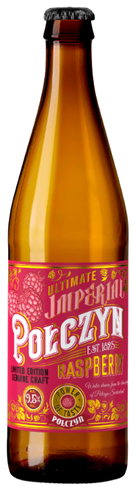 Piwo Połczyn Imperial malina 0,5l 9,5% but. bzzw. widok 1