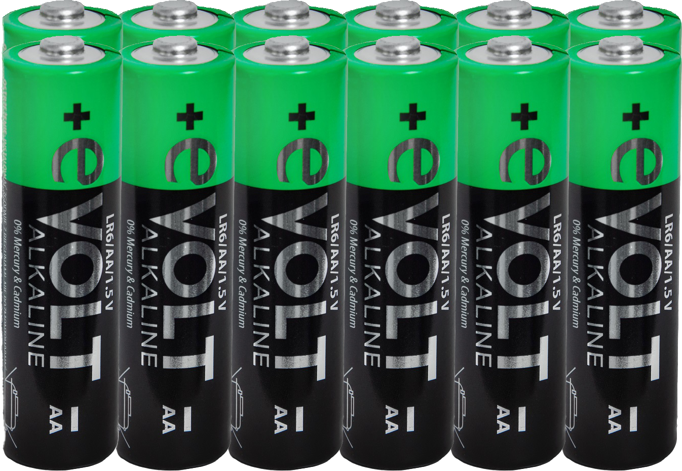 Bateria alkaliczna AA Lr6 E-Volt 12szt widok 1