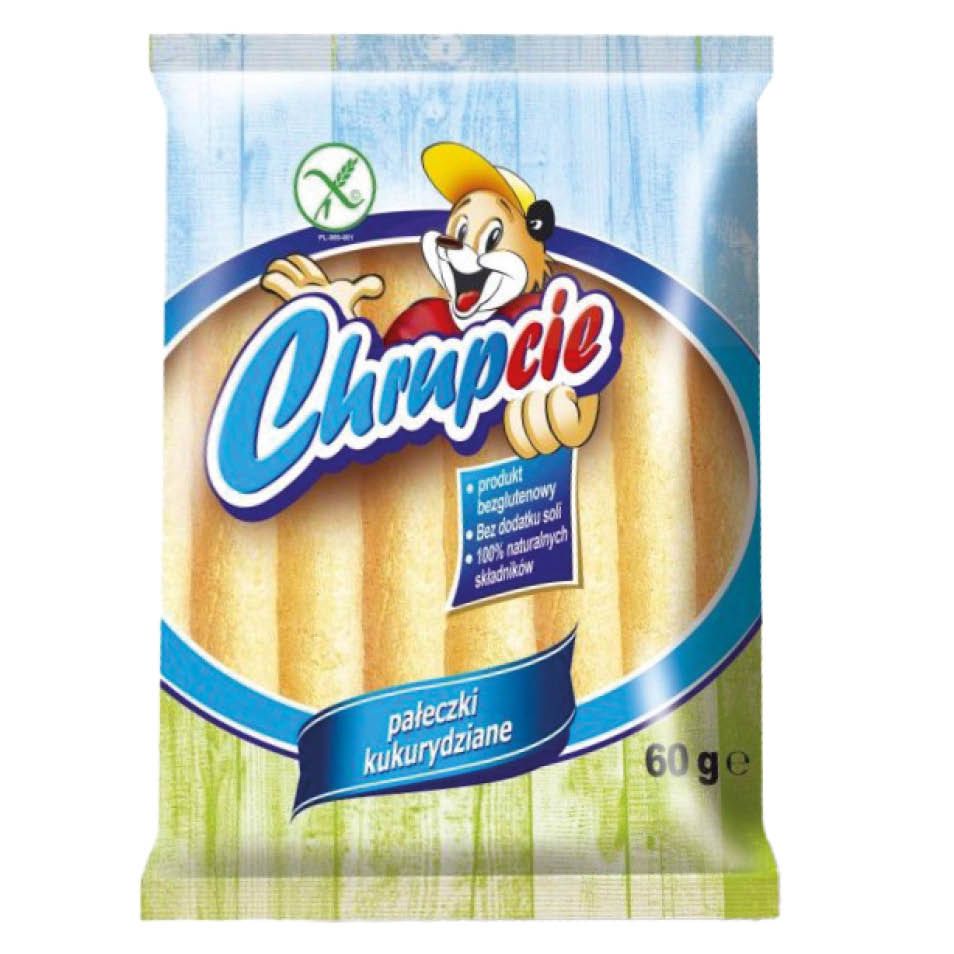 Pałeczki kukur. bezgluten. chrupiące Eurosnack 60g widok 1