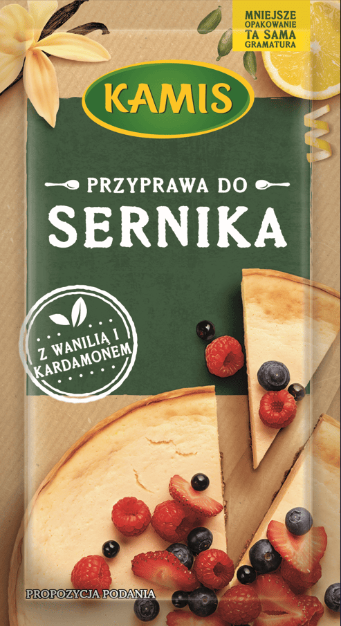 Przyprawa do sernika Kamis 20g widok 1