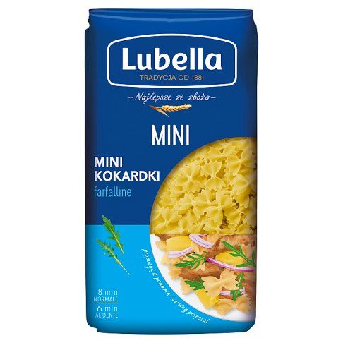 Makaron mini kokardka Lubella 400g widok 3
