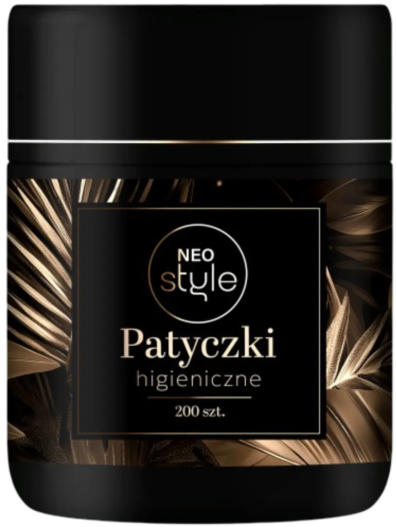 Patyczki higieniczne okr. Neo Style 200szt mix widok główny
