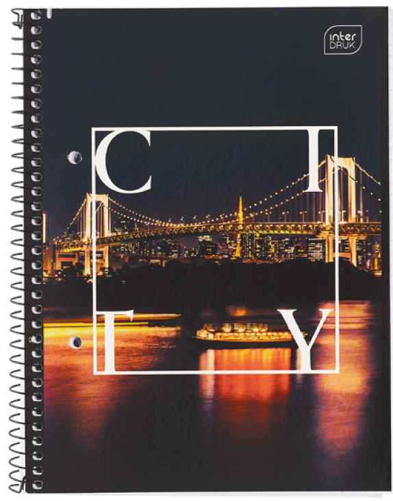 Kołozeszyt A5/80k kratka Interdruk SZ25 widok główny 