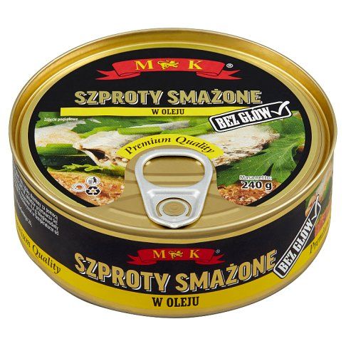 Szproty smażone Konshurt 240/168g mix widok 2