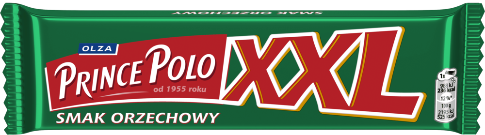 Wafelek Prince Polo XXL orzechowe 45g widok główny