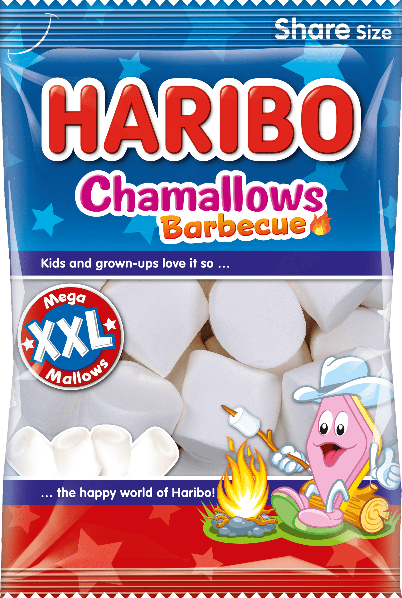 Pianki Chamallows barbecue Haribo 500g widok 1