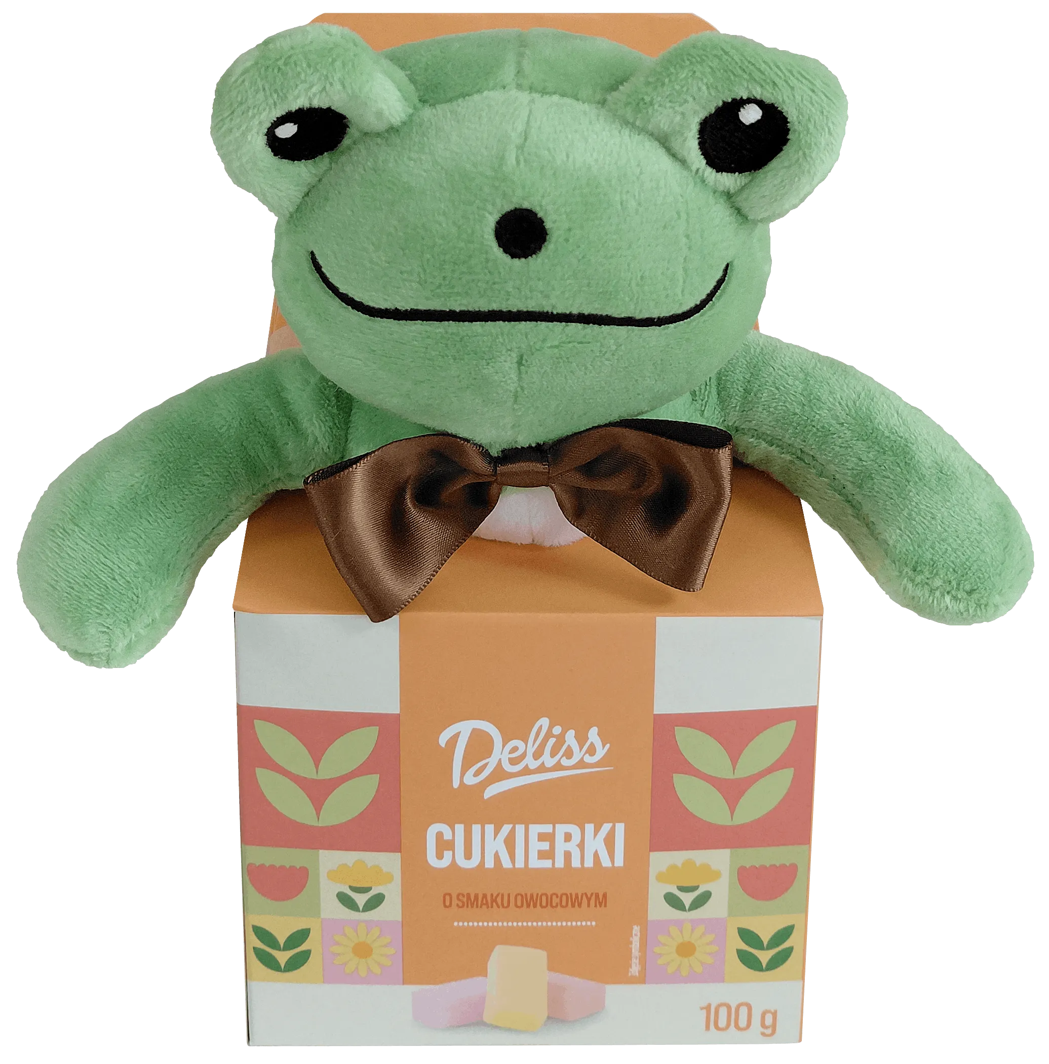 Cukierki owocowe z maskotką Deliss 100g WN26 widok 5