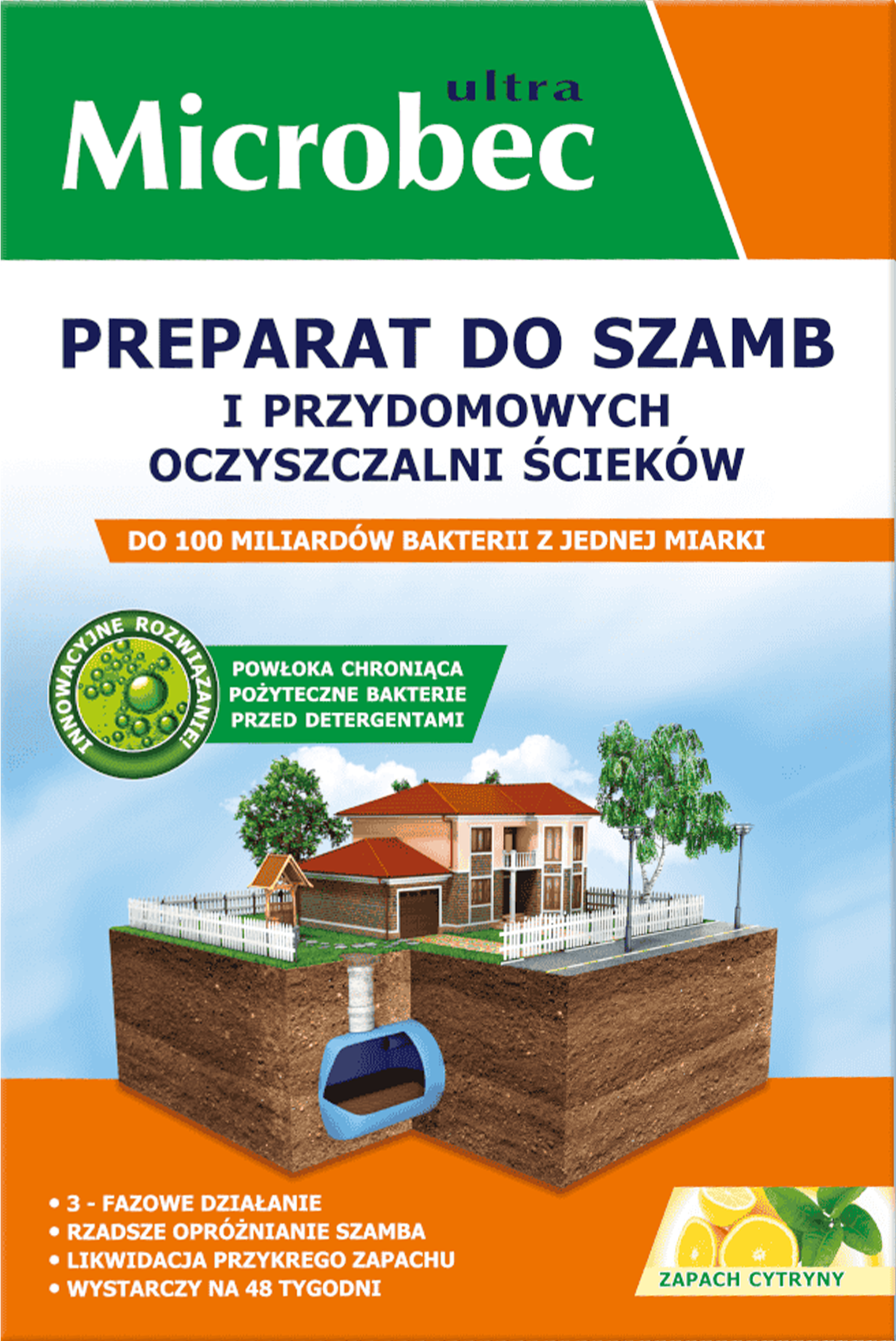 Preparat do szamb Bros Microbec Ultra 25g widok 1