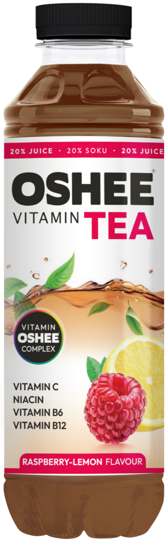 Napój niegaz. vitamin tea malina cytr Oshee 0,555l widok 1
