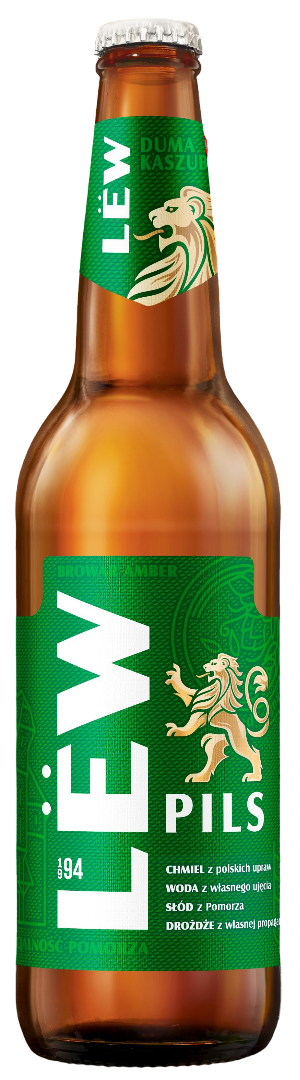 Piwo Lew pils 0,5l 5,5% but. bzzw. widok 1