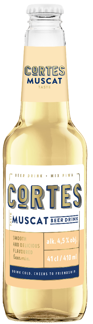 Piwo Cortes muscat 410ml 4,5% but. bzzw. widok 1