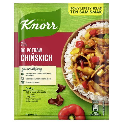 Fix do potraw chińskich Knorr 37g widok 2
