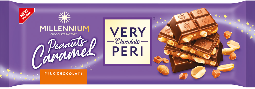 Czekolada mleczna peanut caramel Millennium 285g widok główny
