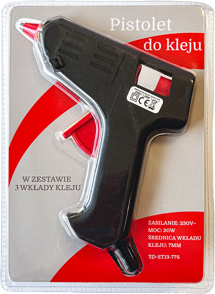 Pistolet do kleju 20w widok 1