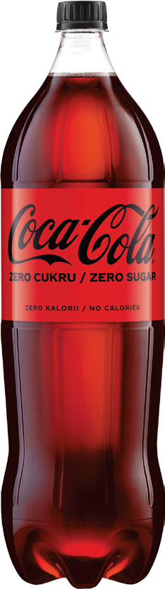 Napój gaz. Coca Cola Zero 2l widok główny