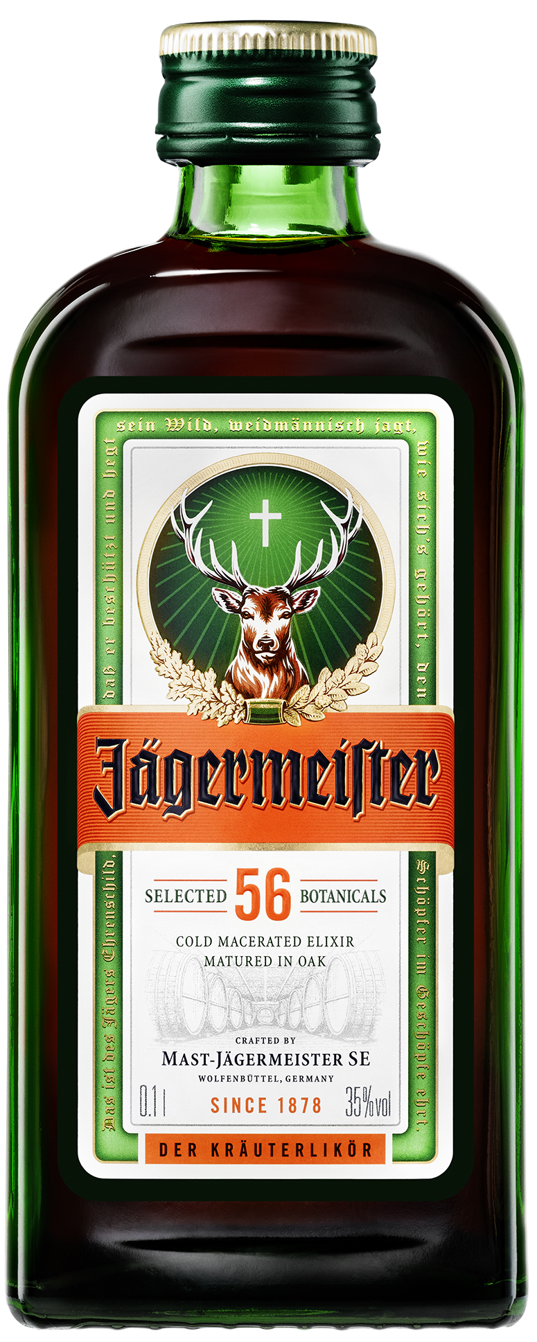 Likier Jagermeister 100ml 35% widok główny
