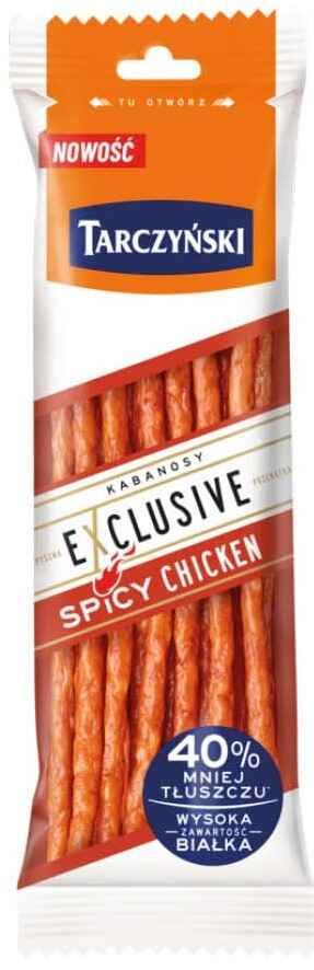 Kabanos exclusive pikantny kurczak Tarczyński 90g widok 1