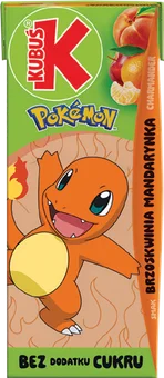 Zdjęcie produktu - Napój niegaz. Pokemon Kubuś 200ml mix